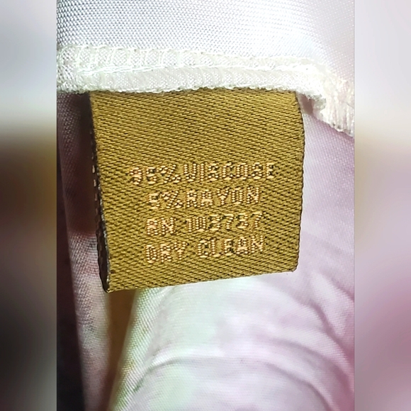 NWT Ali Ro Size 6 Pink and Yellow Dress - Picture 8 of 9